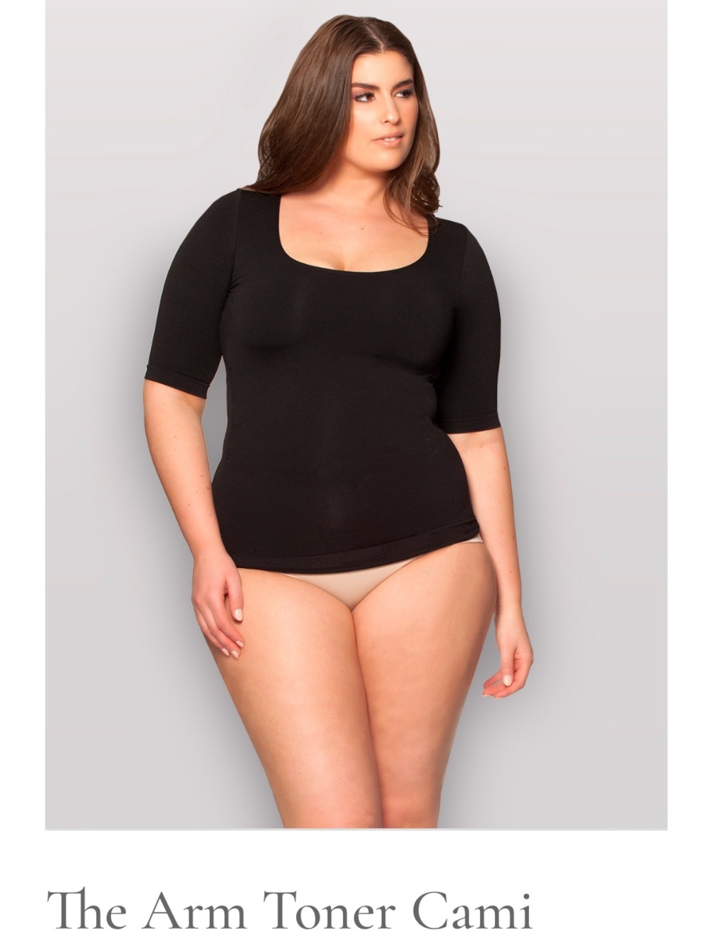 Black Arm Toner Cami - Women's Shapewear